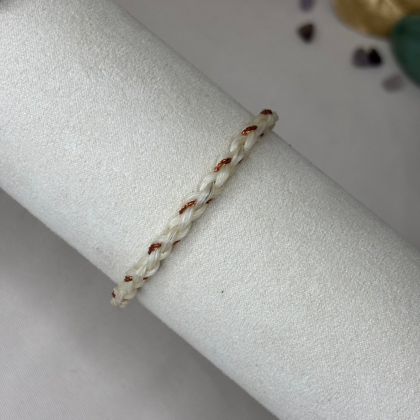 Bracelet en crin de cheval « Lyre »