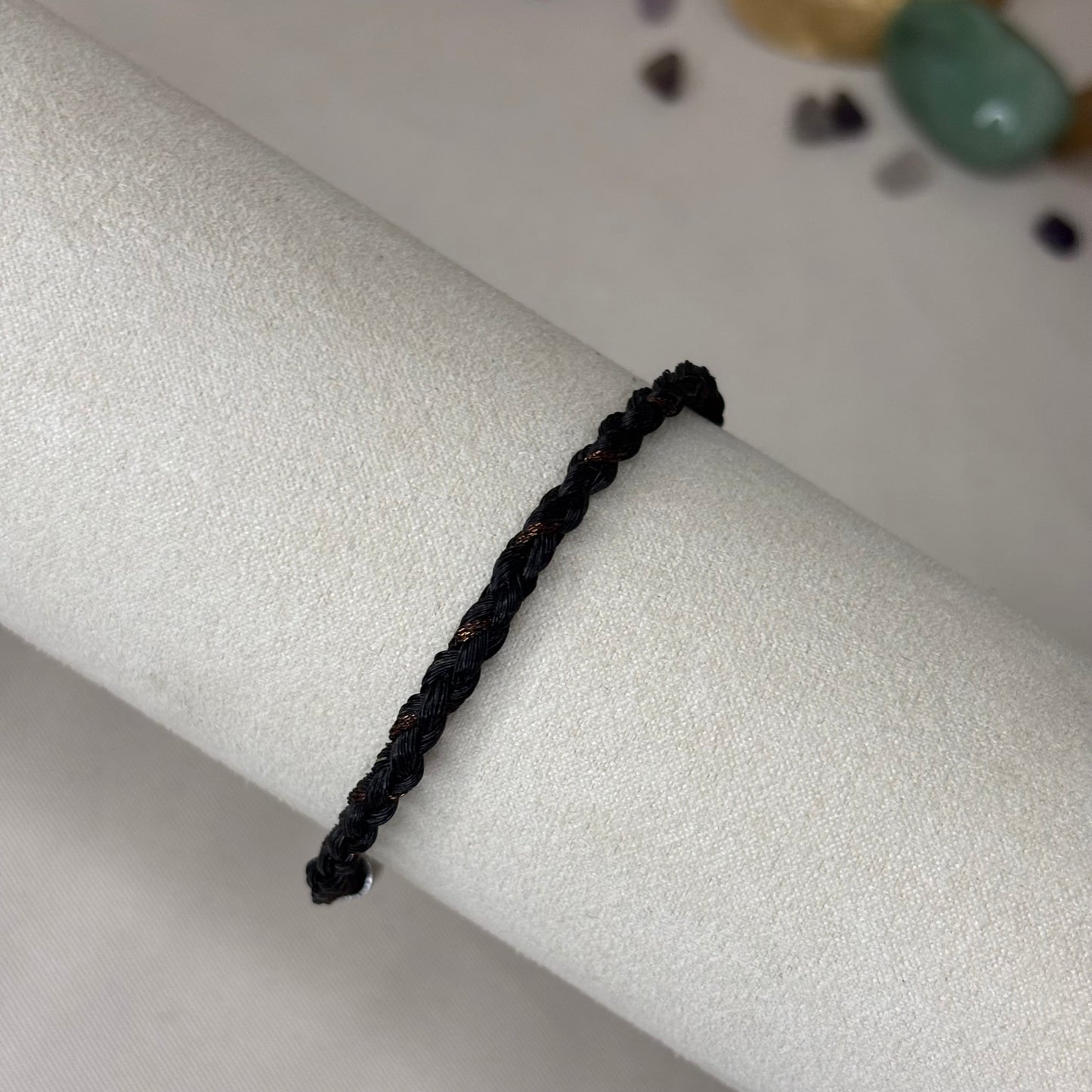 Bracelet en crin de cheval « Lyre »
