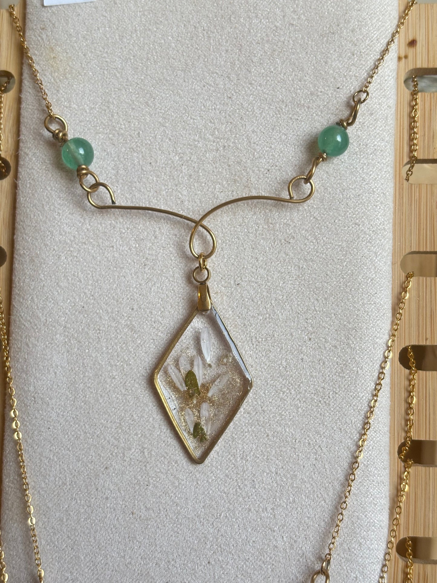 Collier aventurine - Édition limitée