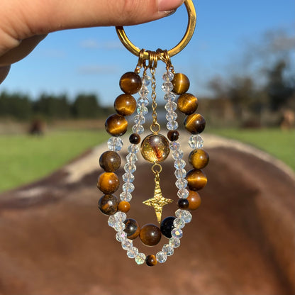 « Litha » Porte-clés souvenir en résine