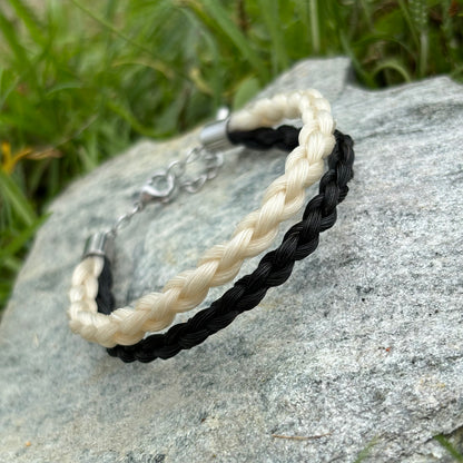 Bracelet en crin de cheval